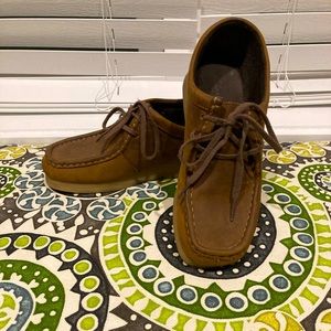 Clarks original “wallabee” 7.5m shoes